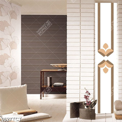 Tranh hoa văn in cửa đẹp