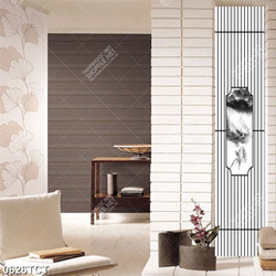 Tranh thủy mặc in khổ dọc đẹp