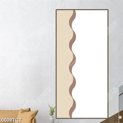 Tranh hoa tiết lượn sóng