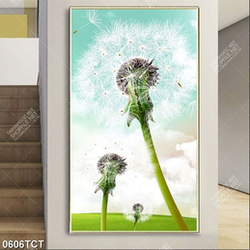 Tranh bồ công anh trong gió