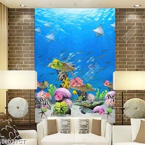 Tranh cá và san hô biển