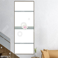 Tranh hoa đào họa tiết trang trí cửa đẹp