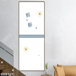 Tranh họa tiết ô vuông