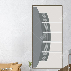 Tranh họa tiết in cửa