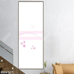 Tranh hoa mai in kính đẹp