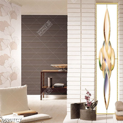 Tranh họa tiết in cửa kính