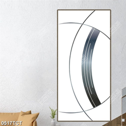 Tranh họa tiết đường tròn