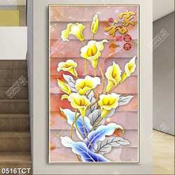 Tranh 3D hoa vân môn