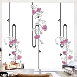 Tranh họa tiết hoa văn in tủ