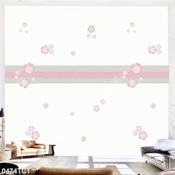 Tranh hoa văn in dán tường