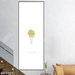 Tranh bình hoa điêu khắc đẹp