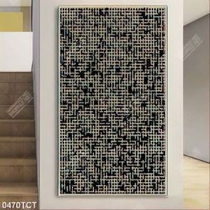 Tranh họa tiết in kính