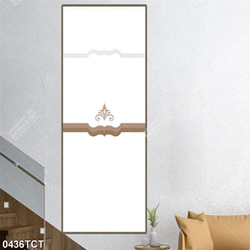 Tranh hoa văn in cửa chất lượng cao