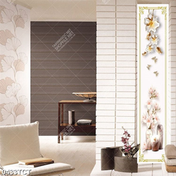 Tranh hoa và bình hoa