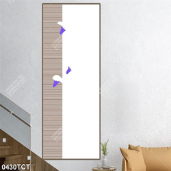 Tranh hoa văn in tủ