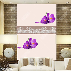 Tranh hoa lan và họa tiết in tủ kích thước lớn