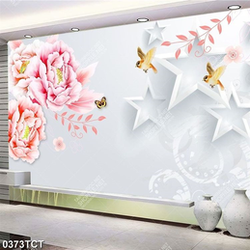 Tranh hoa văn sò và ngôi sao