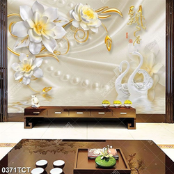 Tranh hoa mẫu đơn khổ dọc đẹp