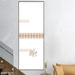 Tranh họa tiết trang trí in cửa