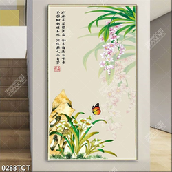 Tranh hoa địa lan