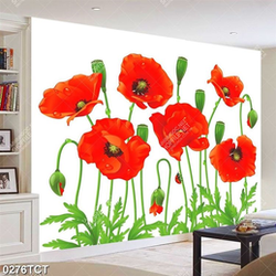 Tranh hoa mỹ nhân in tủ