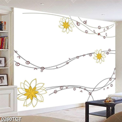 Tranh hoa in tủ đẹp