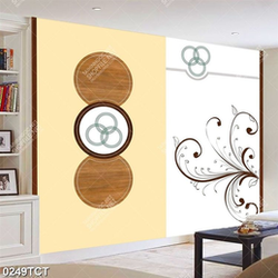 Tranh hoa văn in tủ