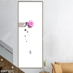 Tranh hoa hồng in gạch men