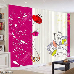 Tranh hoa in tủ chất lượng cao