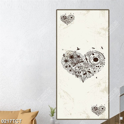 Tranh họa tiết in cửa chất lượng cao