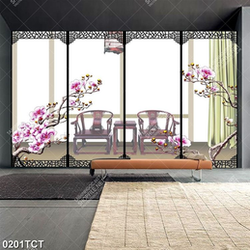 Tranh in decal hoa mộc lan