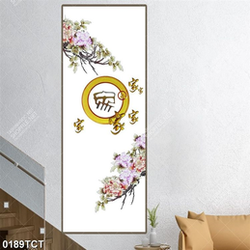 Tranh 3D hoa mẫu đơn