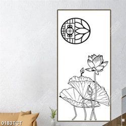 Tranh vector hoa Sen