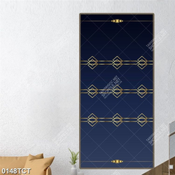 Tranh họa tiết hình thoi