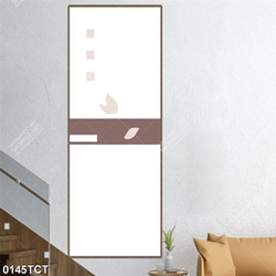 Tranh họa tiết in cửa kính