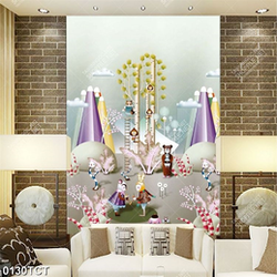 Tranh trẻ em in tủ đẹp