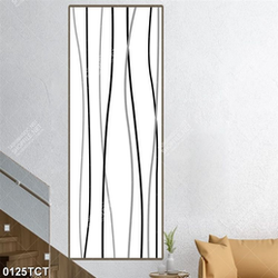 Tranh đường họa tiết in cửa