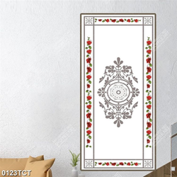 Tranh hoa văn in gạch đẹp