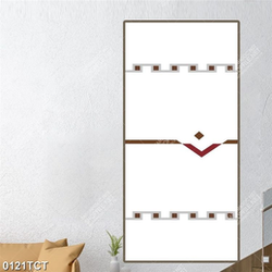 Tranh đường viền in kính