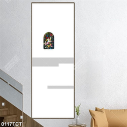 Tranh hoa dán tường khổ dọc