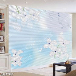 Tranh hoa dán tường đẹp