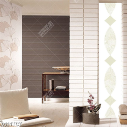 Tranh hoa văn hình thoi và bầu dục