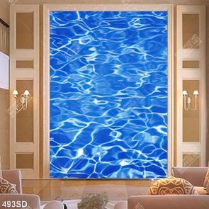 Tranh mặt nước gợn sóng đẹp in uv