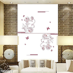 Tranh hoa văn hoa hồng