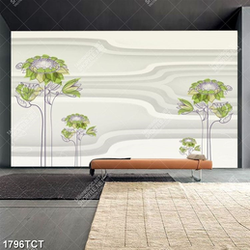 Tranh họa tiết hoa in tủ