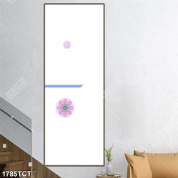 Tranh hoa văn in kính khổ dọc