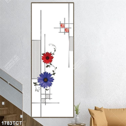 Tranh hoa văn hoa đồng tiền