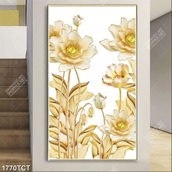 Tranh hoa nền khổ dọc