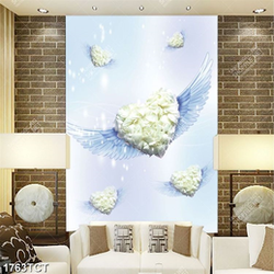 Tranh cánh chim và hoa