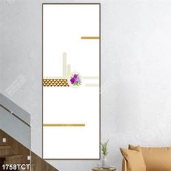 Tranh hoa nền hoa in khổ dọc
